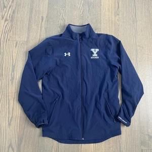 Collegiate Yale University Under Armour Hockey Reißverschluss Jacke gebraucht Größe Small - Bild 1 von 13