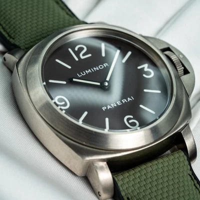 Panerai Luminor Titanium PAM 00116 Rare Brown Dial Box+Extra Upgraded Strap - Image 1 of 4