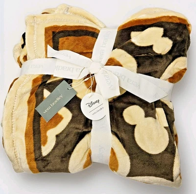 Manta de peluche Vera Bradley Disney Mickey Mouse iconos 50"x80" Foto 1 de 4