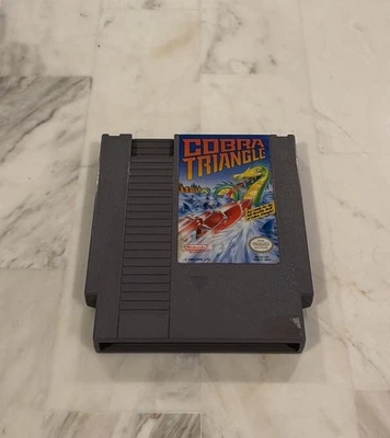 Cobra Triangle NES Nintendo 1989 Action Boat Game Authentic Tested Cart Only - Image 1 of 4