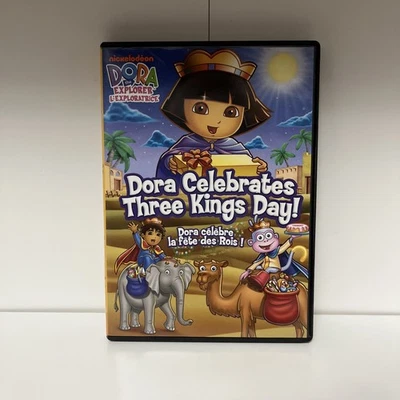 Dora the Explorer Dora Celebrates Three Kings Day DVD Good Condition DVD Nick Jr - Image 1 of 4