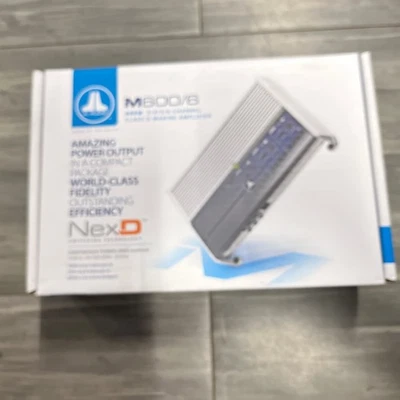 JL AUDIO M600/6  6 Channel Class D Marine Amplifier with 2/3 Way Crossover - Image 1 of 3