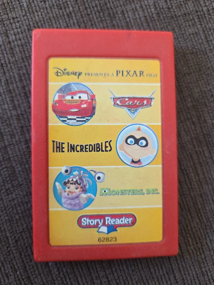 Disney Pixar Story Reader Cartridge Cars Incredibles Monsters Inc - Image 1 of 1