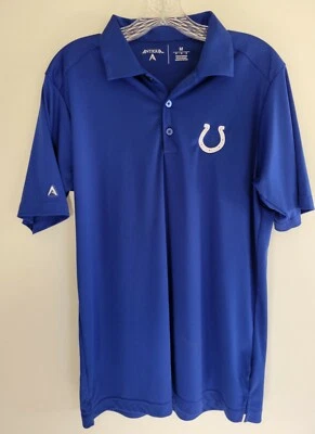 NFL Inianapolis Colts Antigua Polo Men’s Size Medium  - Image 1 of 4
