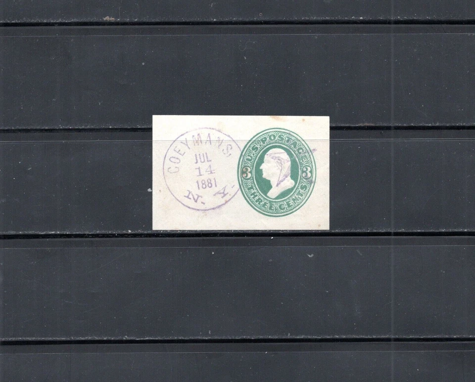 Stamps USA Cut squares with fancy cancellation 1881 - Image 1 of 1