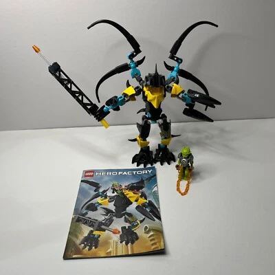 LEGO Hero Factory Villains FLYER vs. BREEZ 44020 completo con instrucciones de minifigura Foto 1 de 4