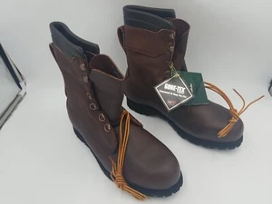 Vtg Cabelas Men's Hunting Boots Made in USA Leather Gore-Tex Insulated Size 14 D - Picture 1 of 12