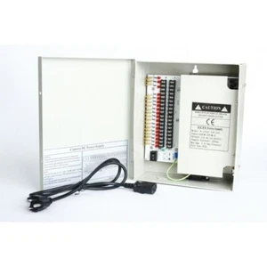 Power Panel Box For Security Camera CCTV 18PORT 20A 12V DC - Picture 1 of 1