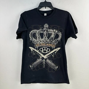Amboss Tshirt Herren Small Schwarz We The Kings Grunge Grafik Tee - Bild 1 von 7