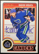 2014-15 14/15 O-Pee-Chee U6 Radim Vrbata Vancouver Canucks