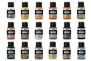 high quality Vallejo model wash FX colors, here you will find different varieties - Picture 1 of 38