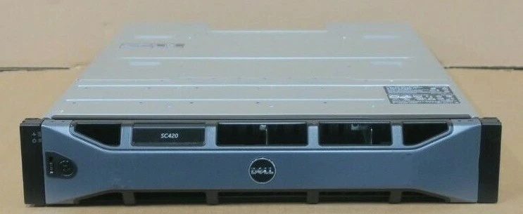 Dell Compellent SC420 Expansion Enclosure 24x 2.5" SAS Bays 2x 12G-SAS-4 2x PSU - Image 1 of 4