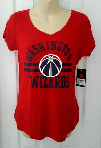 WASHINGTON WIZARDS Womens Top Size Small Lightweight Knit Shirt Very Stretchy Cover