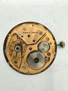 Vintage Baume & Mercier mechanische Herrenarmbanduhr Uhrwerk Peseux 330 läuft - Bild 1 von 3