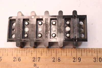 Kulka Double Row Terminal Blocks 50 600V AC/DC 603 - Image 1 of 3