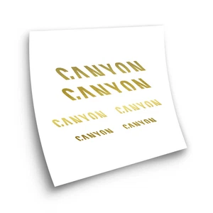 STAR SAM® Fahrrad Rahmen Aufklebe Canyon 6 Bike Frame Stickers Adhesives