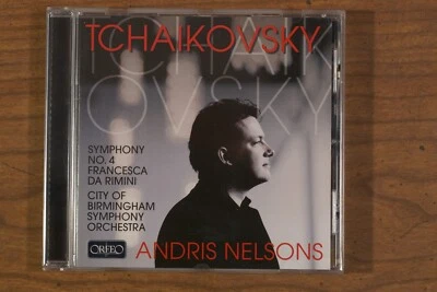 Tchaikovsky Symphony no. 4, Francesca DA Rimini, Andris Nelsons, Birmingham CD Foto 1 de 3