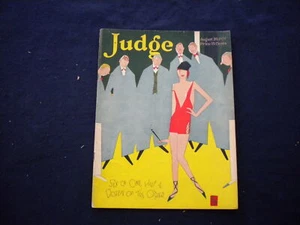 1927 AUGUST 20 JUDGE MAGAZINE - BABE RUTH CARTOON AND ARTICLE - B 436G - Picture 1 of 6