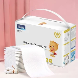 100 Pack Baby Disposable Changing Pads Disposable Underpads Waterproof Diaper... - Picture 1 of 8