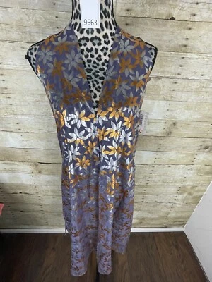 Nuevo con etiquetas Cárdigan LuLaRoe Para Mujer Extra Pequeño Joy Abertura Laterales Sin Mangas Plumero Capa Foto 1 de 4