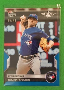 Kevin Gausman 2022 Topps NOW Postseason AL WILD Card Blue Parallel /49 - Picture 1 of 2