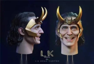 BY-ART BY-T10A 1/6 Scale Loki River Cruise  Head Carved DIY 12" Action Figures - Picture 1 of 7