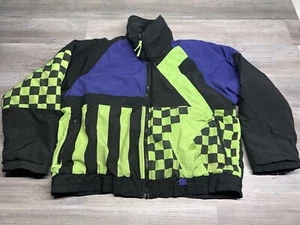 Abrigo cortavientos aislado vintage Arctic Equipment moto de nieve carreras para hombre talla XL - Imagen 1 de 16