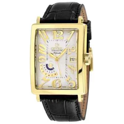 Gevril Men's 15120 Avenue of America Open Heart Swiss Automatic Gold Watch - Image 1 of 4