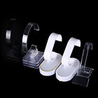 clear white plastic wrist watch display rack holder sale show case stand tool.ar
