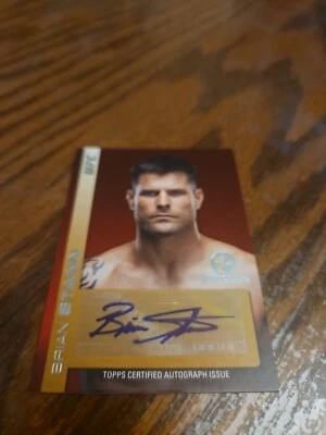 2011 Topps UFC Title Shot Autograph Brian Stann #FA-BS First 1st Auto Rookie RC - Image 1 of 4