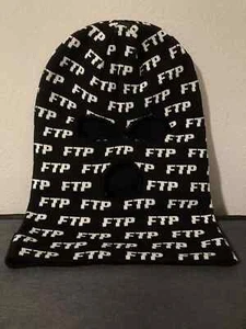 FTP All Over Logo Skimaske schwarz brandneu - schneller Versand - Bild 1 von 3