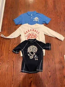 Gap Kids 3 Shirt Lot Youth Boys M Medium - Picture 1 of 5