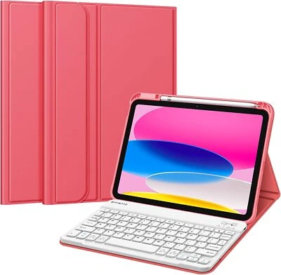 Keyboard Case for iPad (A16) 11th Gen 2025 / iPad 10th Gen Soft TPU Back Cover - Image 1 of 4