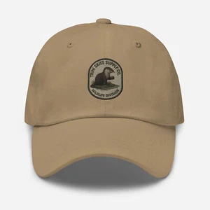 Otter Wildlife Division Embroidered Dad Hat Nature Animal Lover Cap - Picture 1 of 10