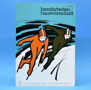 Handarbeiten und Hauswirtschaft 2 1972 Webarbeiten Bast-Hahn Frottee-Applikation - Bild 1 von 1