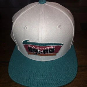 Mitchell & Ness White &Teal NBA San Antonio Spurs - Picture 1 of 7