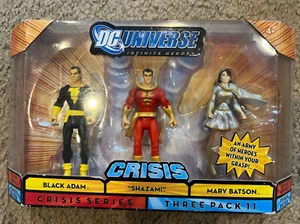 DC UNIVERSE SHAZAM BLACK ADAM & MARY BATSON  PACK DC UNIVERSE Package Wear - Picture 1 of 17