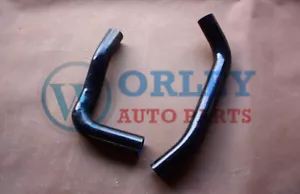 38mm Black Hose For Holden HQ HJ HX HZ V8 Silicone Radiator 253 308 4.2L 5.0L - Picture 1 of 4