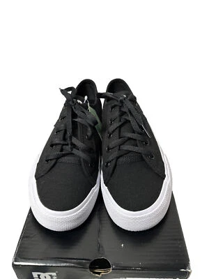 Zapato Manual DC Niño Talla 5 Negro/Blanco - Nuevo Foto 1 de 4