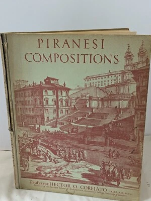 Hector O Corfiato / Piranesi Compositions 1st Edition 1951 - Architecture - Image 1 of 3