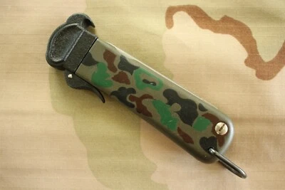 ROK D/H CAMUFLAJE CUERDA MARINA APAREJO HERRAMIENTA SUPERVIVENCIA MARLIN ESPIGA HOJA MANGO ALMACENAMIENTO Foto 1 de 4