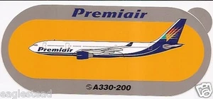 Baggage Label - Premiair - A330 200 - Airbus - Sticker (BL507) - Picture 1 of 1