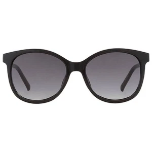 Guess Factory Smoke Gradient Cat Eye Ladies Sunglasses GF0394 01B 56 - Picture 1 of 5