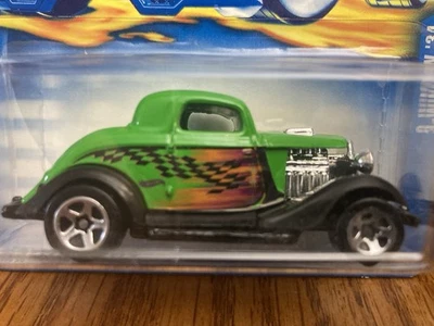 Hot Wheels - Ford '34 cupé de 3 ventanas, HW Collector No. 196 Vintage VHTF Foto 1 de 4