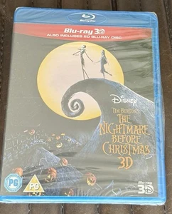THE NIGHTMARE BEFORE CHRISTMAS  3D  (Blu‑ray  3D + 2D) SEALED Collector’s Item - Bild 1 von 2