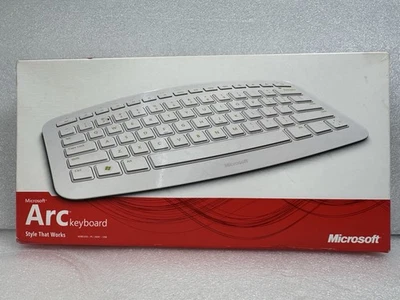 White/Green Microsoft Arc KeyBoard Model 1392 - BRAND NEW! - Image 1 of 4