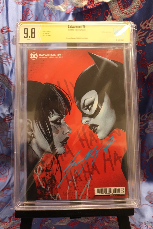 CUBIERTA VARIANTE FIRMA SOZOMAIKA CATWOMAN #49 9,8 Foto 1 de 1