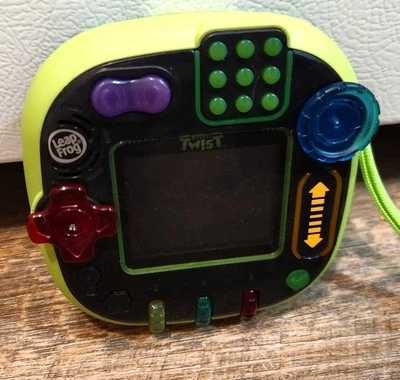 Leap Frog RockIt Twist Handheld Learning Game GREEN - TESTED & WORKING - Image 1 of 2