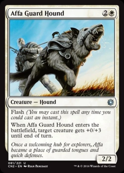 Affa Guard Hound -Foil Near Mint MTG Conspiracy: Take the Crown - Image 1 of 1
