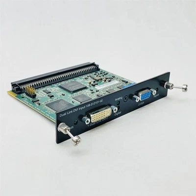 Christie 108-312101-02 Dual Link DVI-I VGA Input Projector Card (015-100153-04) - Image 1 of 4